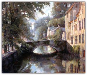 Bernard Bosschaert - Kanaalbrug , Brugge