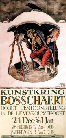 Kunstkring Bosschaert - poster van tentoonstelling
